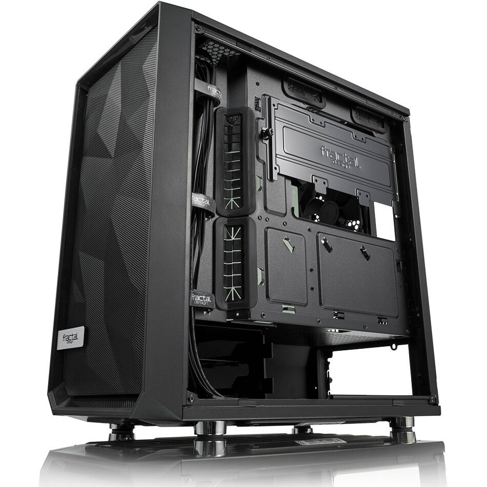 Datoru korpuss Fractal Design Meshify C Mini Dark TG Black - FD-CA-MESH-C-MINI-BKO-TGD - foto 12