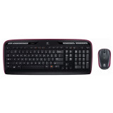 Tastatūra + pele Logitech MK330 ENG Black (920-003995)
