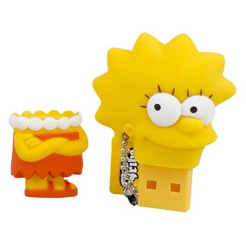 USB zibatmiņa 8Gb Maikii Tribe Lisa Simpson (FD003402) - foto 2