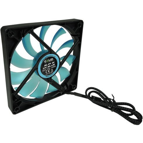 Korpusa dzesētājs GELID Slim 12 UV Blue (FN-FW12SLIMB-15)