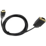 Kabelis HDMI (M) - VGA (M), 1.8m, VCOM CG596-1.8M