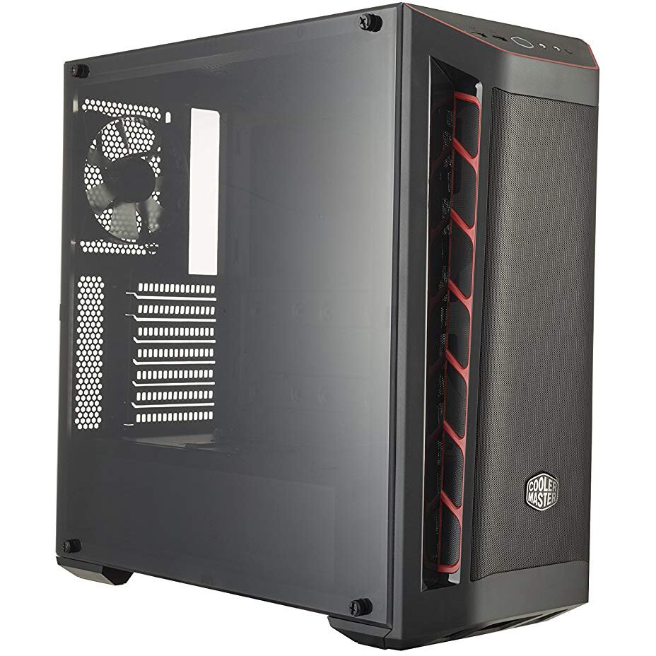 Datoru korpuss Cooler Master MasterBox MB511 Black/Red (MCB-B511D-KANN-S00)