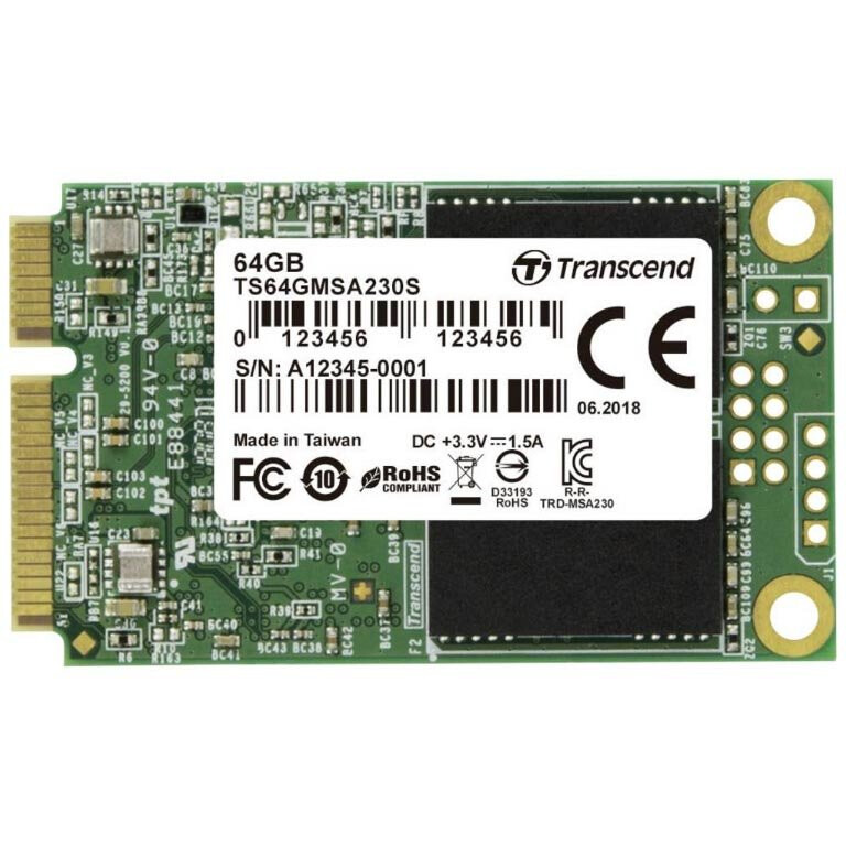 SSD Transcend 230S 64Gb (TS64GMSA230S)