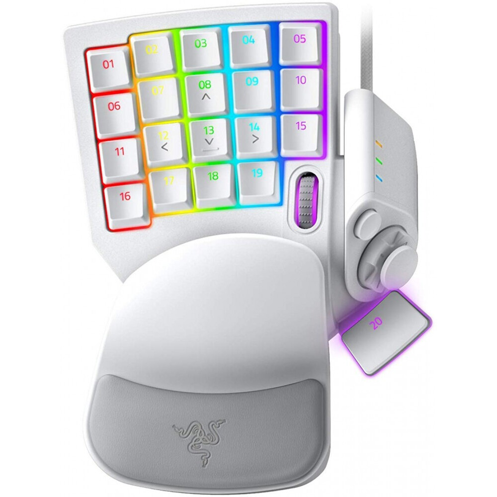 Tastatūra Razer Tartarus Pro Mercury White - RZ07-03110200-R3M1