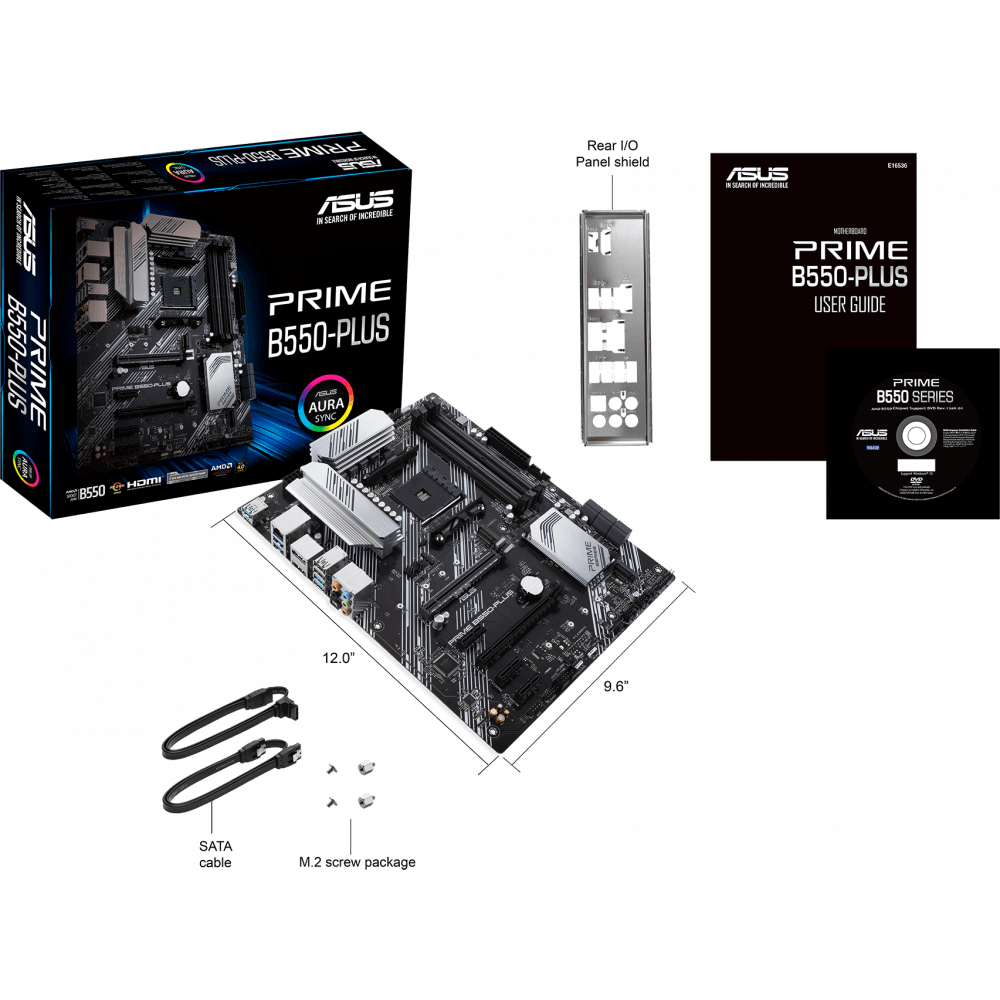 Pamatplate ASUS PRIME B550-PLUS (PRIME B550-PLUS) - foto 4