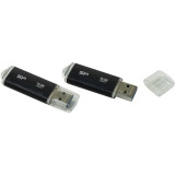 USB zibatmiņa 16Gb Silicon Power Blaze B02 Black (SP016GBUF3B02V1K)