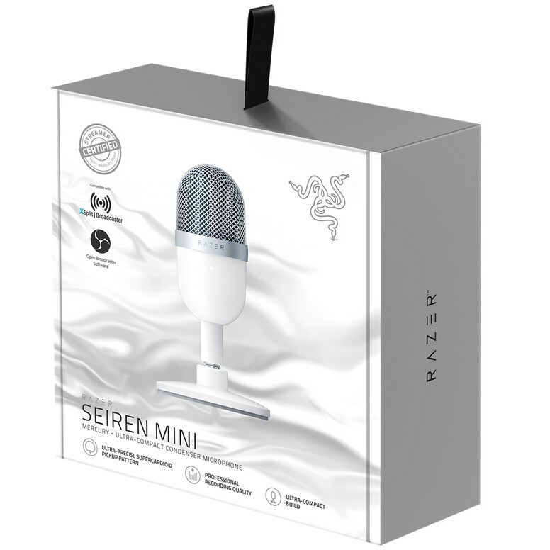 Mikrofons Razer Seiren Mini Mercury (RZ19-03450300-R3M1) - foto 4