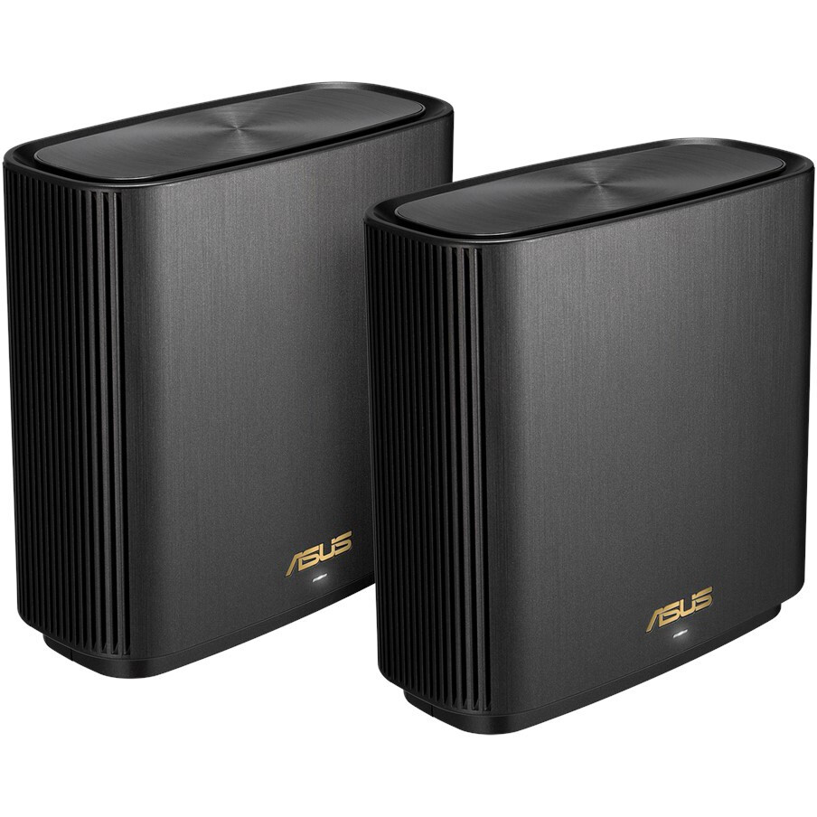 Režģtīkla sistēma ASUS ZenWiFi AX XT8 Black (2pcs) - XT8 (B-2-PK)