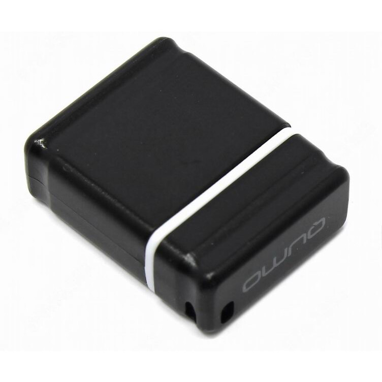 USB zibatmiņa 16Gb QUMO Nano Black - QM16GUD-NANO-B