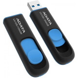 USB zibatmiņa 256Gb ADATA UV128 Black/Blue (AUV128-256G-RBE)