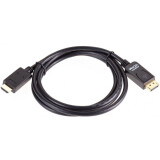 Kabelis DisplayPort (M) - HDMI (M), 1.8m, VCOM CG609-1.8M