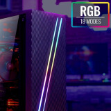 Datoru korpuss AeroCool Streak Black (EN58573)