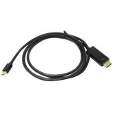 Kabelis Mini DisplayPort - HDMI, 1.8m, ExeGate EX-CC-mDP-HDMI-1.8 (EX284918RUS)