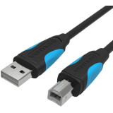 Kabelis USB 2.0 A (M) - B (M), 2m, Vention VAS-A16-B200