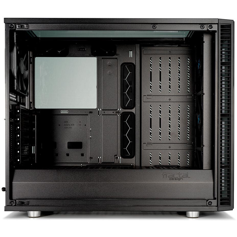 Datoru korpuss Fractal Design Define S2 Vision TG Blackout - FD-CA-DEF-S2V-BKO-TGD - foto 7
