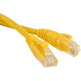 Vads Hyperline PC-LPM-UTP-RJ45-RJ45-C5e-1M-LSZH-YL, 1m