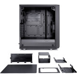 Boitiers PC Fractal Design Meshify C Dark TG Black (FD-CA-MESH-C-BKO-TG)
