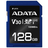 Carte mémoire 128GB SD ADATA Premier Pro (ASDX128GUI3V30S-R)