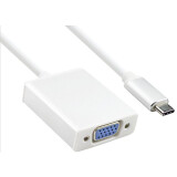 Pārejas savienojums USB Type-C - VGA, 0.17m, VCOM CU421