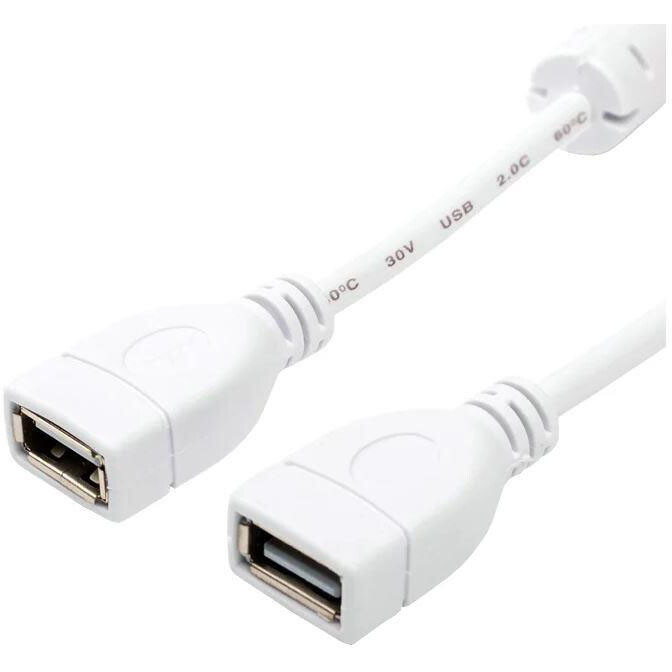 Kabelis USB 2.0 A (F) - A (F), 1.8m, ATCOM AT5647