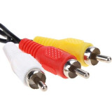 Kabelis 3xRCA(M) - 3xRCA(M), 2m, 5bites AC3R-020M