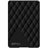 Ārējie cietie diski un SSD 1Tb Silicon Power Diamond D06 Black (SP010TBPHDD06S3K)