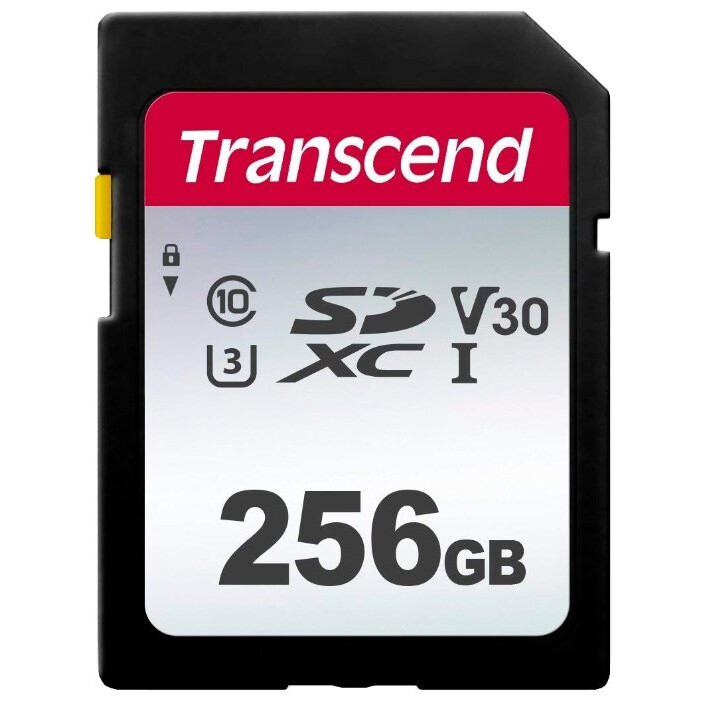 Carte mémoire 256GB SD Transcend 300S (TS256GSDC300S)