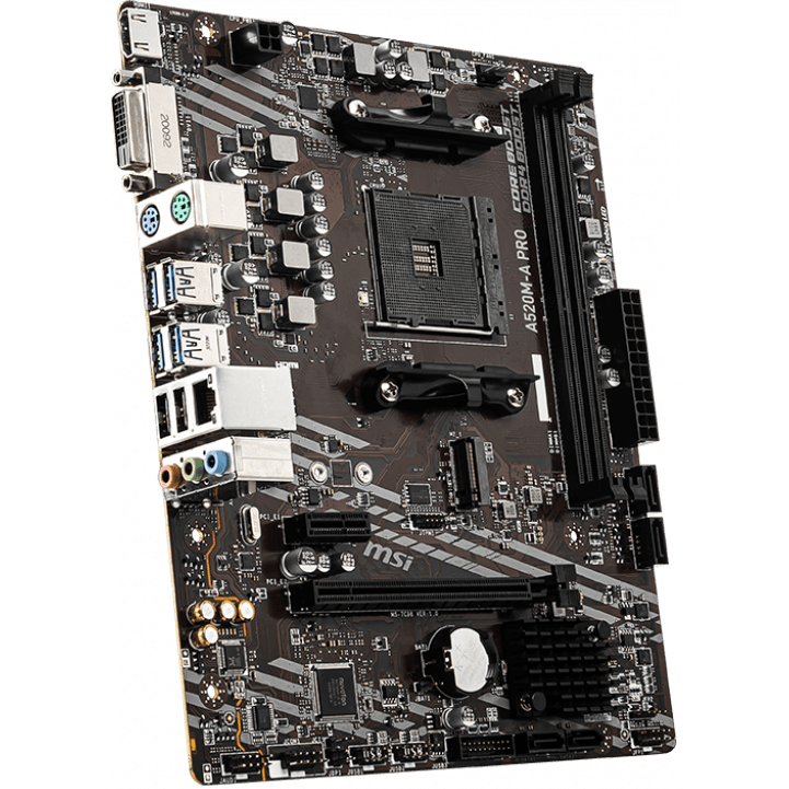 Pamatplate MSI A520M-A PRO (A520M-A PRO) - foto 2