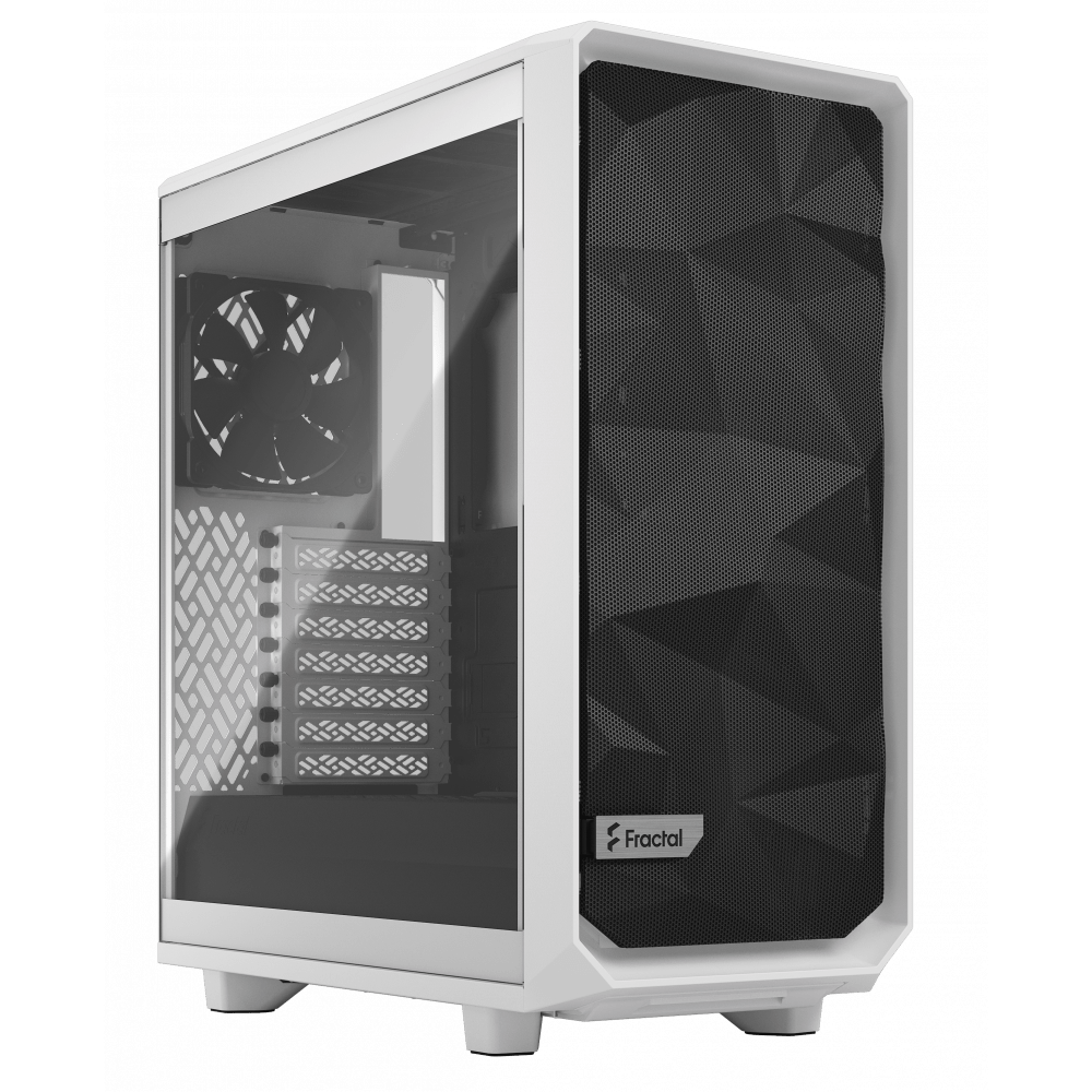 Datoru korpuss Fractal Design Meshify 2 Compact TG White - FD-C-MES2C-05