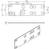 Kronšteins Hyperline PMV1-RAL9005
