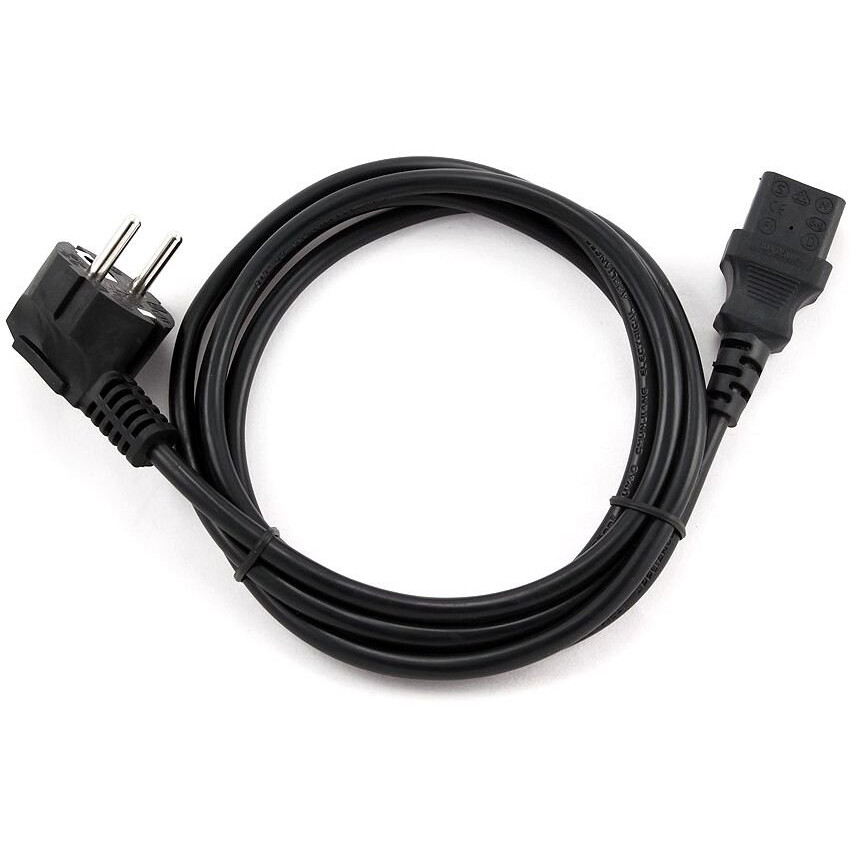 Barošanas kabelis GEMBIRD Schuko - IEC-320-C13, 1.8m (PC-186-VDE)