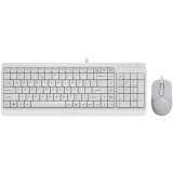 Tastatūra + pele A4Tech Fstyler F1512 White