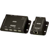 Prolongateur USB 2.0 B (F) - LAN - 4xUSB A (F), ATEN UCE3250-AT-G