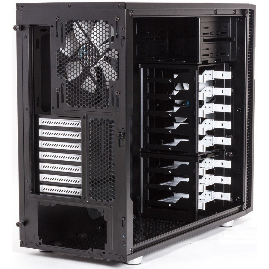 Datoru korpuss Fractal Design Define R5 Black - FD-CA-DEF-R5-BK - foto 5