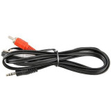 Kabelis 3.5 Jack (M) - 2xRCA (M), 3m, VCOM VAV7183-3M