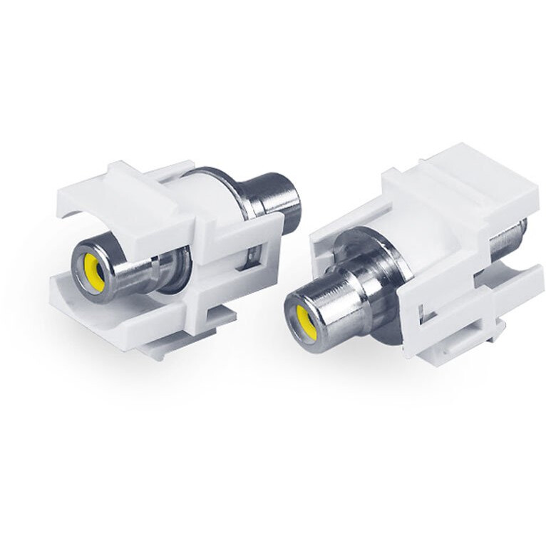 Ieliktnis Hyperline KJ1-RCA/YL-D-WH