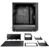 Boitiers PC Fractal Design Meshify C TG Black (FD-CA-MESH-C-BKO-TGL)