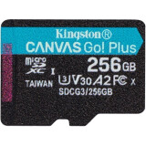 Atmiņas kartes 256Gb MicroSD Kingston (SDCG3/256GBSP)