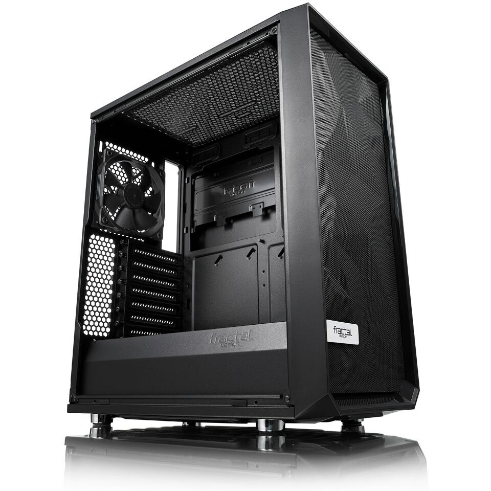 Datoru korpuss Fractal Design Meshify C Black - FD-CA-MESH-C-BKO - foto 6