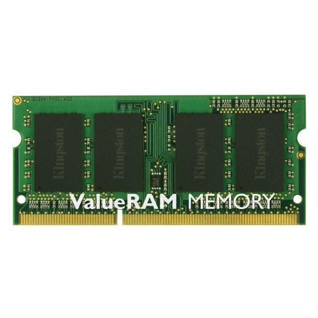 Operatīvā atmiņa 4Gb DDR-III 1600MHz Kingston SO-DIMM (KVR16S11S8/4) - KVR16S11S8/4WP