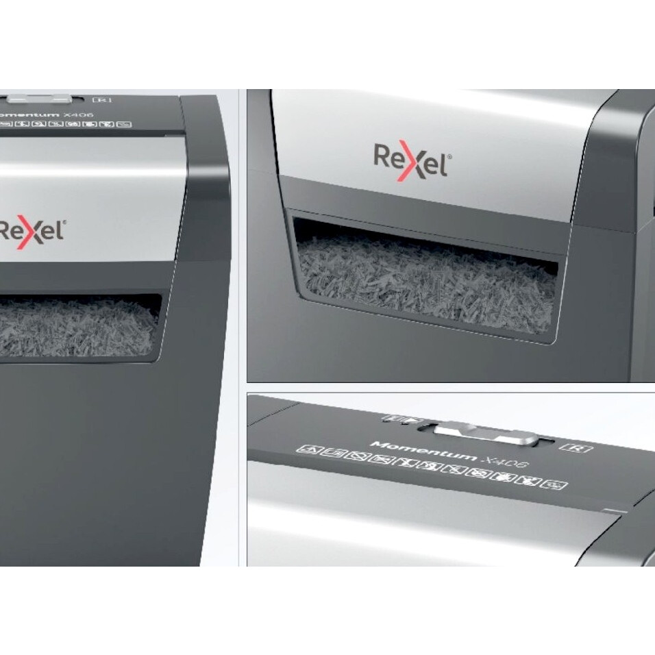 Déchiqueteuse de papier Rexel Momentum X406 - 2104569EU - photo 4