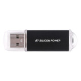 USB zibatmiņa 32Gb Silicon Power Ultima II I-series Black (SP032GBUF2M01V1K)