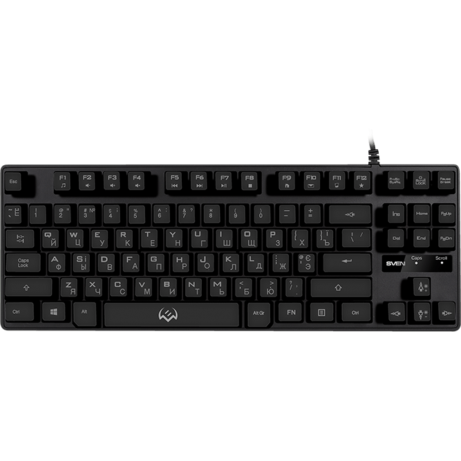 Tastatūra Sven KB-G7400 Black - foto 2