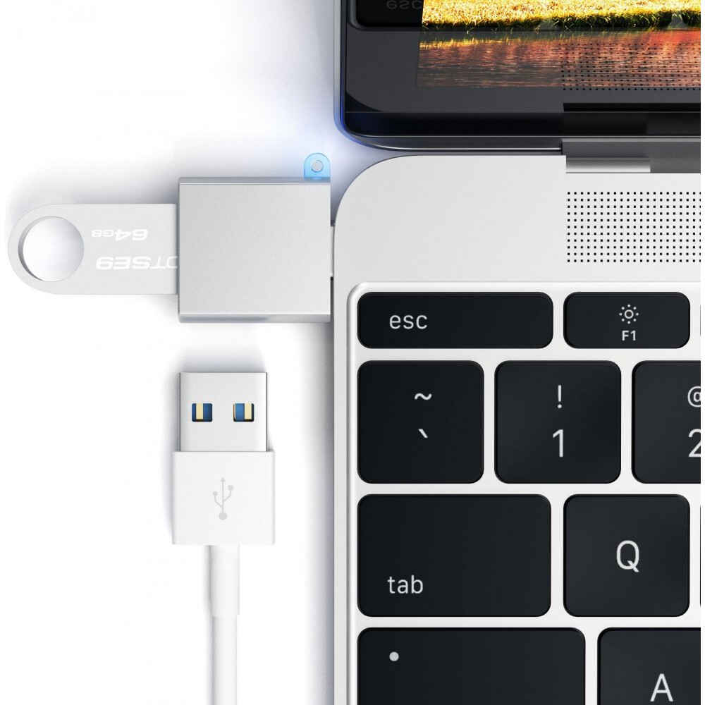 Pārejas savienojums USB - USB Type-C, Satechi ST-TCUAS - foto 4