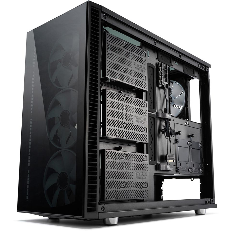 Datoru korpuss Fractal Design Define S2 Vision RGB TG Blackout - FD-CA-DEF-S2V-RGB-BKO-TGD - foto 5