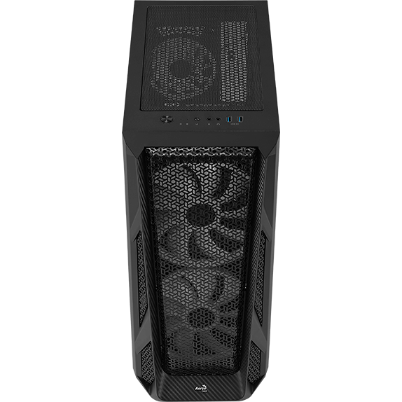 Datoru korpuss AeroCool AirHawk Duo Black - 4710562752434 - foto 4