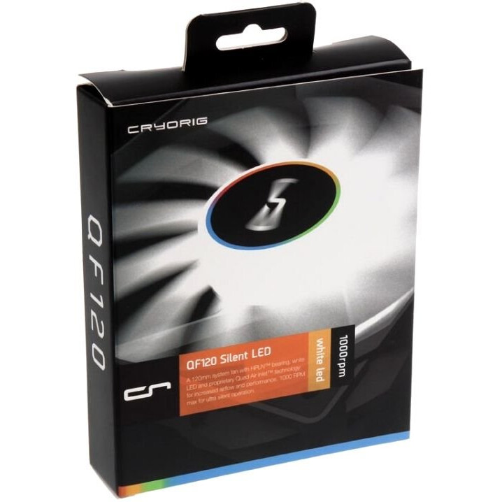 Korpusa dzesētājs Cryorig QF120 Silent LED - CR-QFLB - foto 5