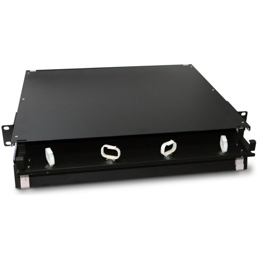 Montāžas panelis Hyperline FO-19BX-1U-D1-3xSLT-W120H32-EMP