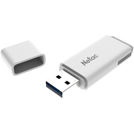 Clé USB 16Gb Netac U185 White - NT03U185N-016G-20WH