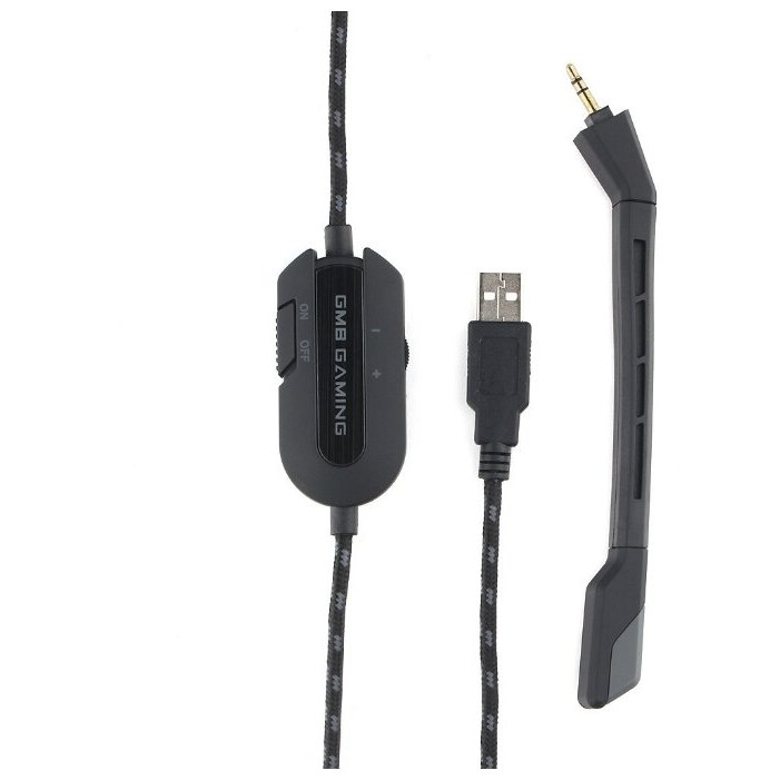 Garnitūra Gembird MHS-G700U Black - foto 5